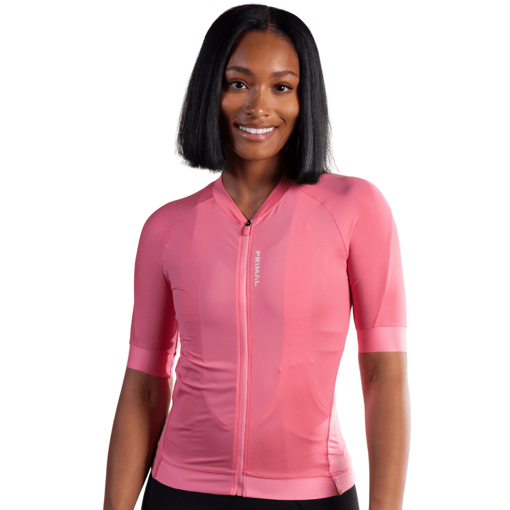 Alitios Women's Pink Etheros Jersey - UrbanCycling.com