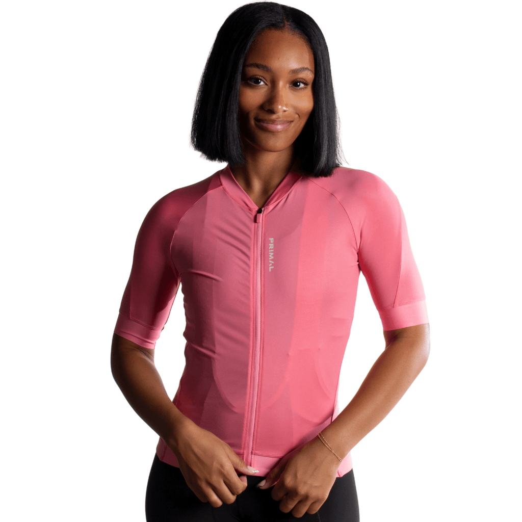 Alitios Women's Pink Etheros Jersey - UrbanCycling.com