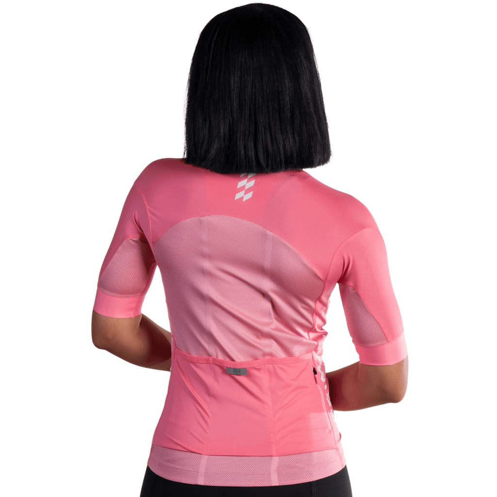 Alitios Women's Pink Etheros Jersey - UrbanCycling.com