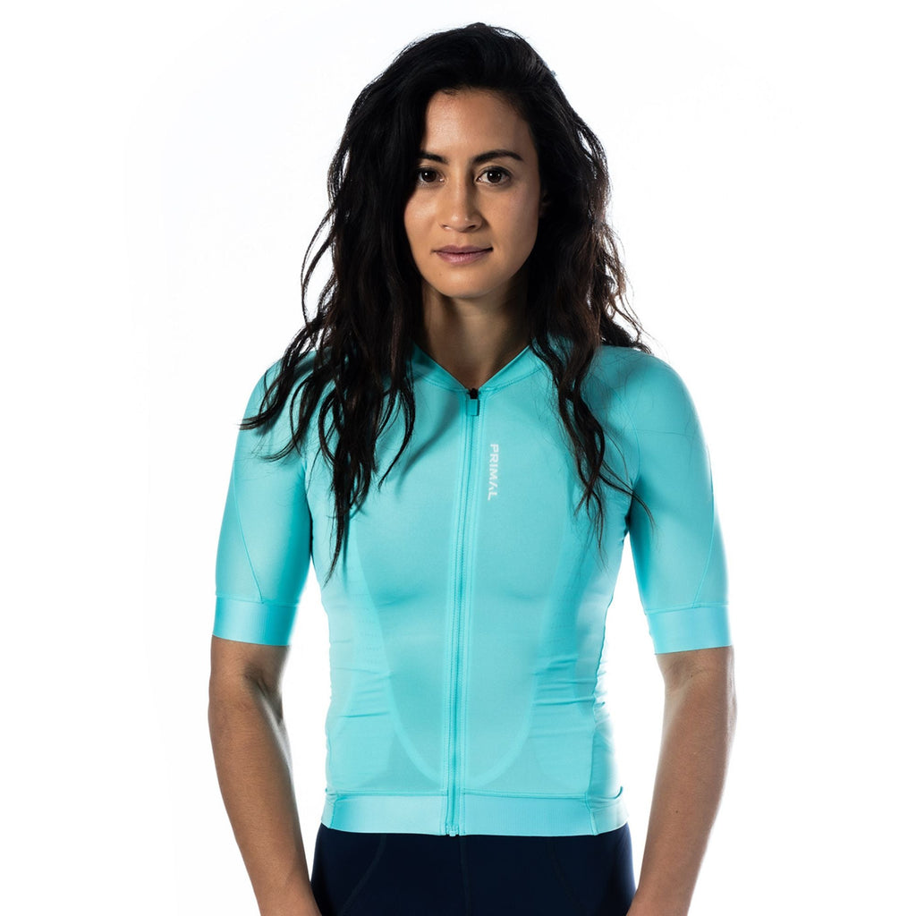 Alitios Women's Teal Etheros Jersey - UrbanCycling.com