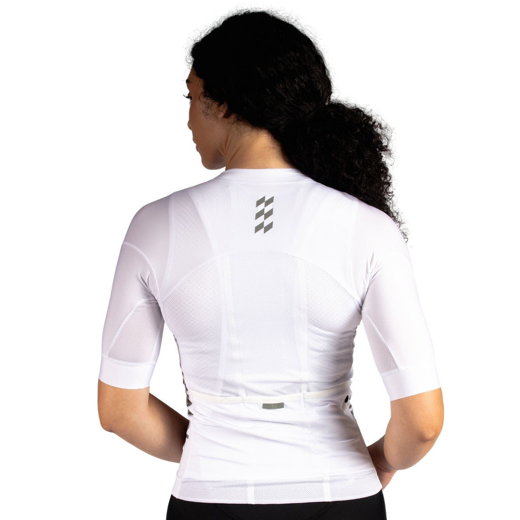 Alitios Women's White Etheros Jersey - UrbanCycling.com