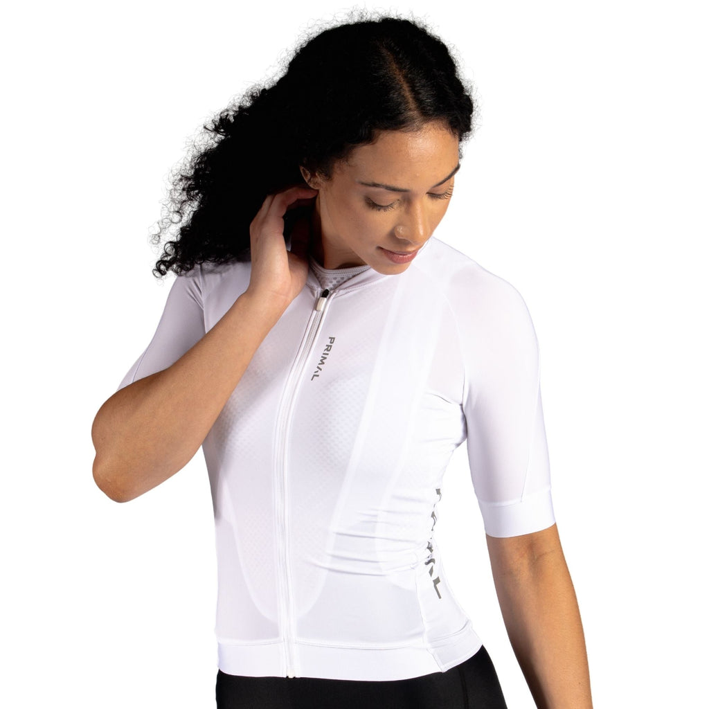 Alitios Women's White Etheros Jersey - UrbanCycling.com