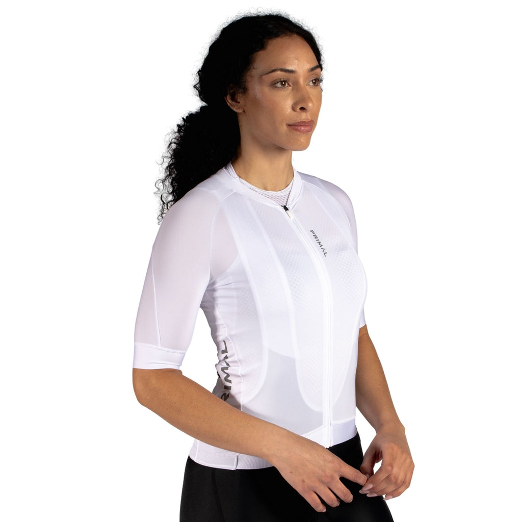 Alitios Women's White Etheros Jersey - UrbanCycling.com