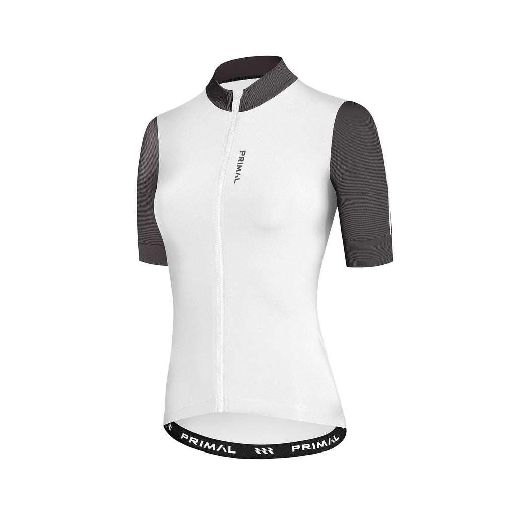 Alitios Women's White/Grey Vertos Jersey - UrbanCycling.com