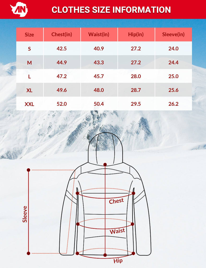 ANTARCTICA GEAR Heated Jacket for Men and Women, Winter Coat Soft Shell Heating Hood Jacket - UrbanCycling.com