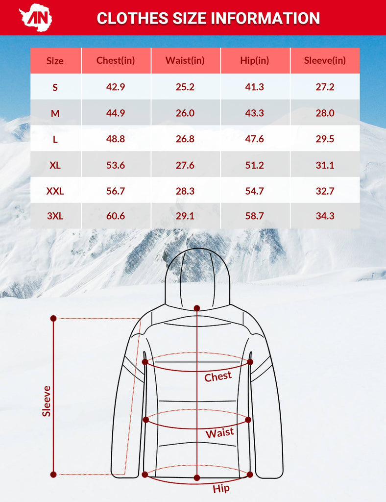 ANTARCTICA GEAR Heated Jacket for Men and Women, Winter Coat Soft Shell Heating Hood Jacket - UrbanCycling.com