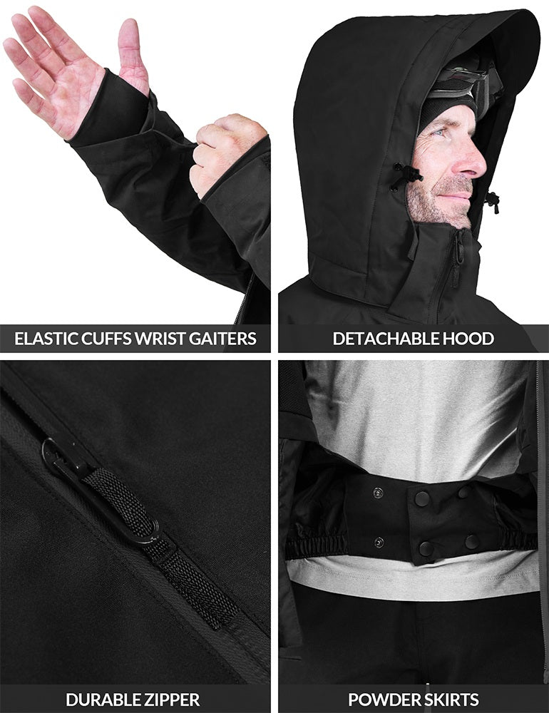 ANTARCTICA GEAR Heated Jacket, Ski Jacket Coat For Women Winter Coat - UrbanCycling.com