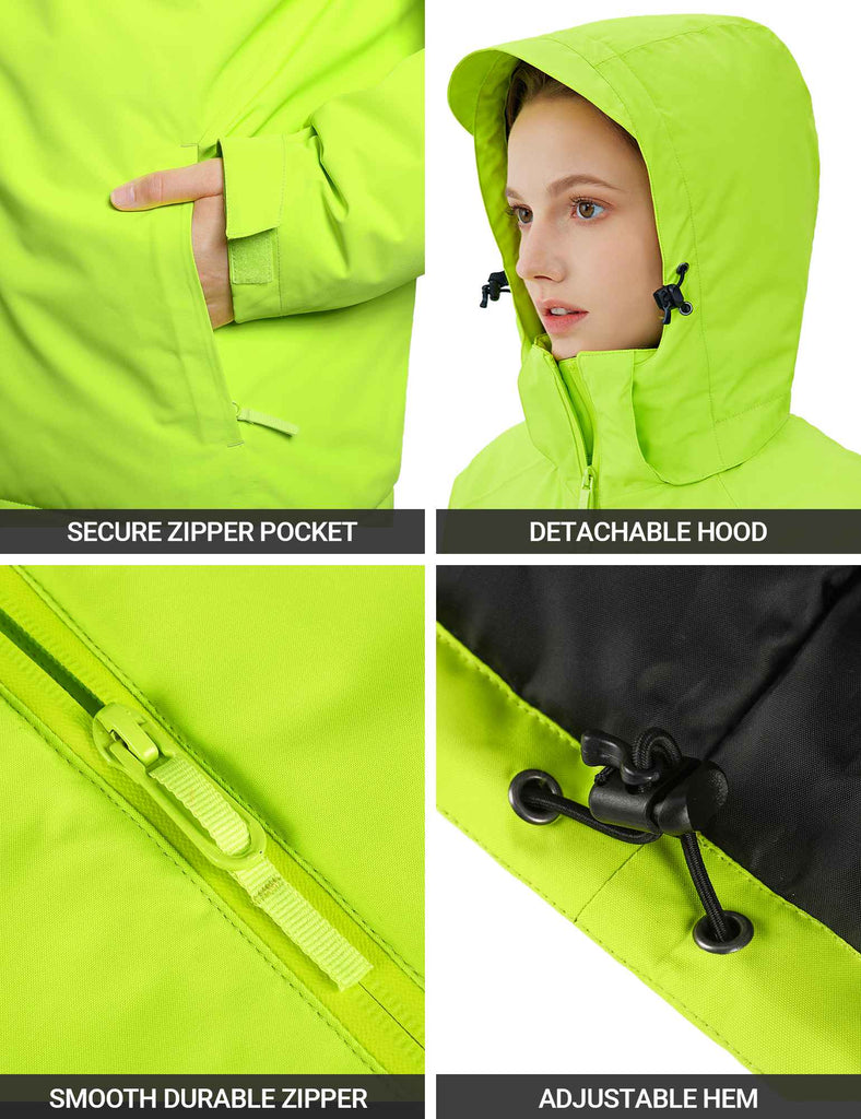 ANTARCTICA GEAR Heated Jacket, Ski Jacket Coat For Women Winter Coat - UrbanCycling.com