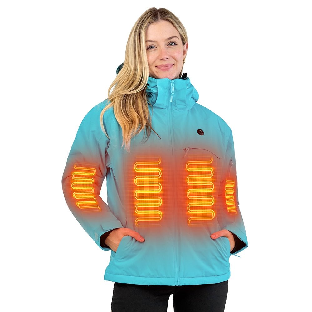 ANTARCTICA GEAR Heated Jacket, Ski Jacket Coat For Women Winter Coat - UrbanCycling.com
