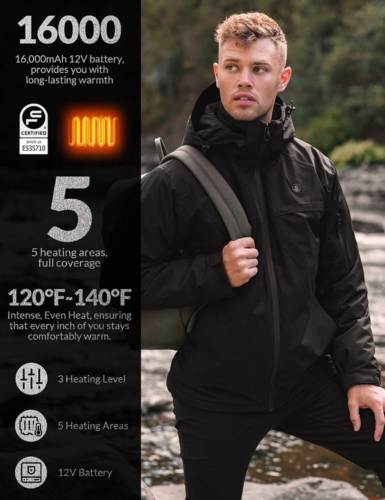 ANTARCTICA GEAR Heated Jacket, Ski Jacket Coat For Women Winter Coat - UrbanCycling.com