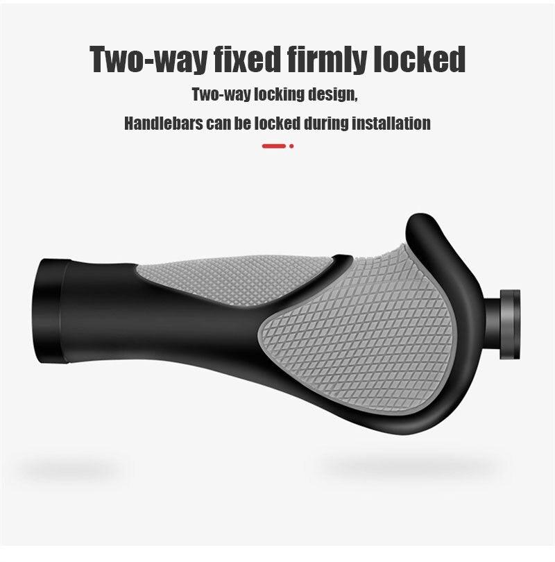 Anti - Slip Handle Bicycle Grips Cuffs Handles For Bicycle Handlebar On The Bike Grips New Generation Bike Handlebar Grip Soft Gel Inserts Shock Resistance Ergonomics Comfort Design - UrbanCycling.com