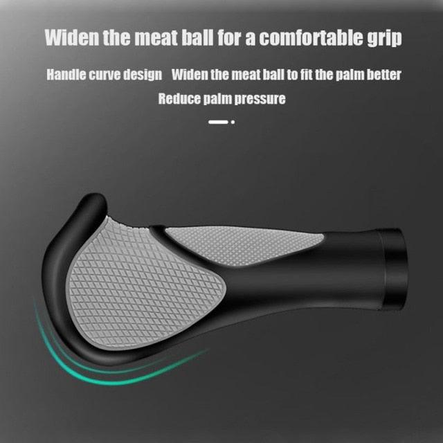 Anti - Slip Handle Bicycle Grips Cuffs Handles For Bicycle Handlebar On The Bike Grips New Generation Bike Handlebar Grip Soft Gel Inserts Shock Resistance Ergonomics Comfort Design - UrbanCycling.com