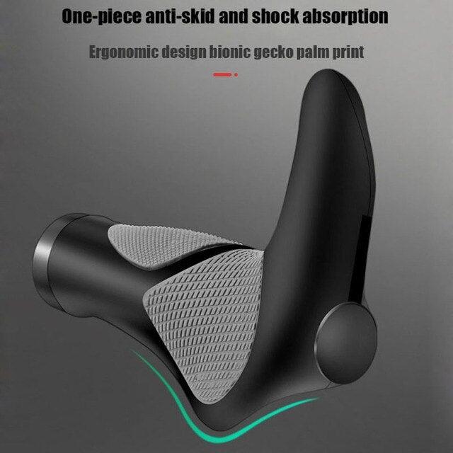 Anti - Slip Handle Bicycle Grips Cuffs Handles For Bicycle Handlebar On The Bike Grips New Generation Bike Handlebar Grip Soft Gel Inserts Shock Resistance Ergonomics Comfort Design - UrbanCycling.com
