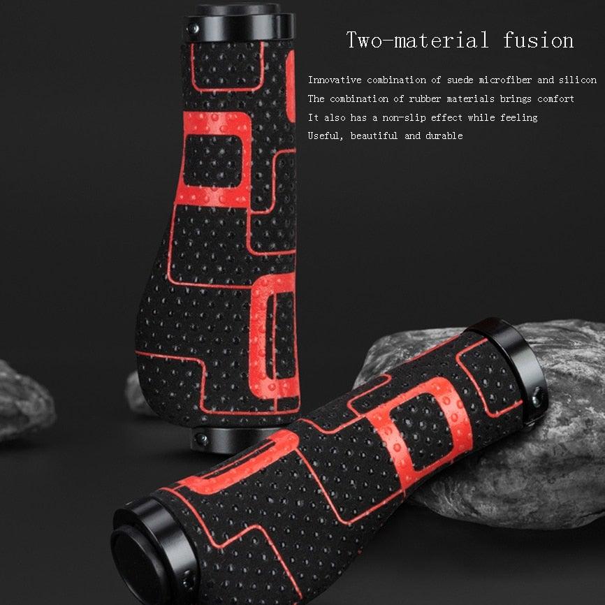 Anti - Slip Handle Bicycle Grips Cuffs Handles For Bicycle Handlebar On The Bike Grips New Generation Bike Handlebar Grip Soft Gel Inserts Shock Resistance Ergonomics Comfort Design - UrbanCycling.com