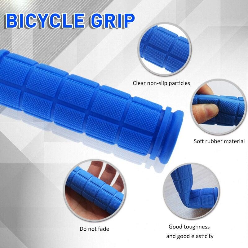 Anti Slip Mountain Road Cycling Bike Bicycle Handlebar Cover Grips Smooth Soft Rubber Non - slip Handle Grip Lock Bar Bike Handlebar Grips Non - Slip Rubber Mushroom Bicycle Grips Perfect For Scooter Cruiser Tricycle - UrbanCycling.com