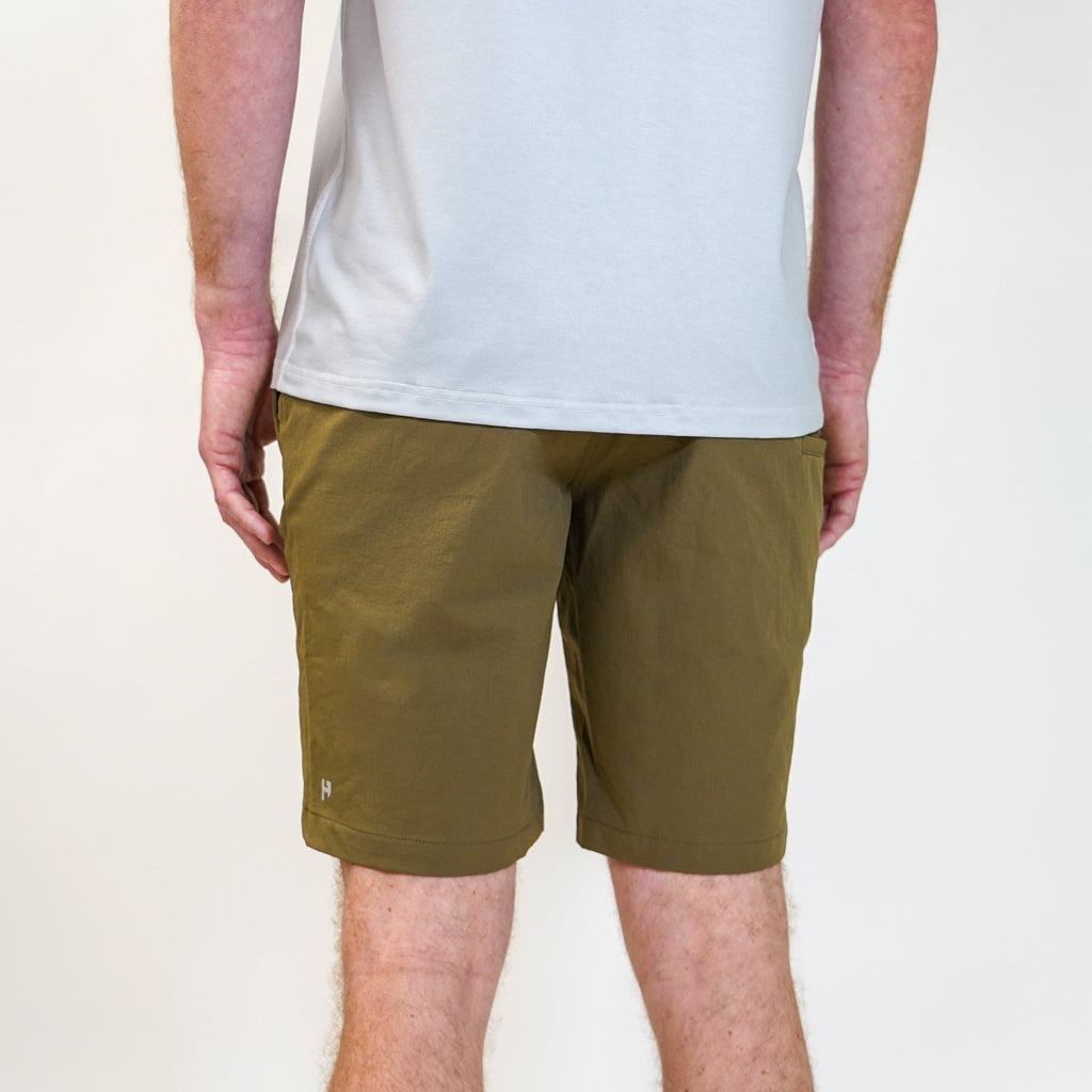 A.T. Plus Short - Forest Khaki - UrbanCycling.com