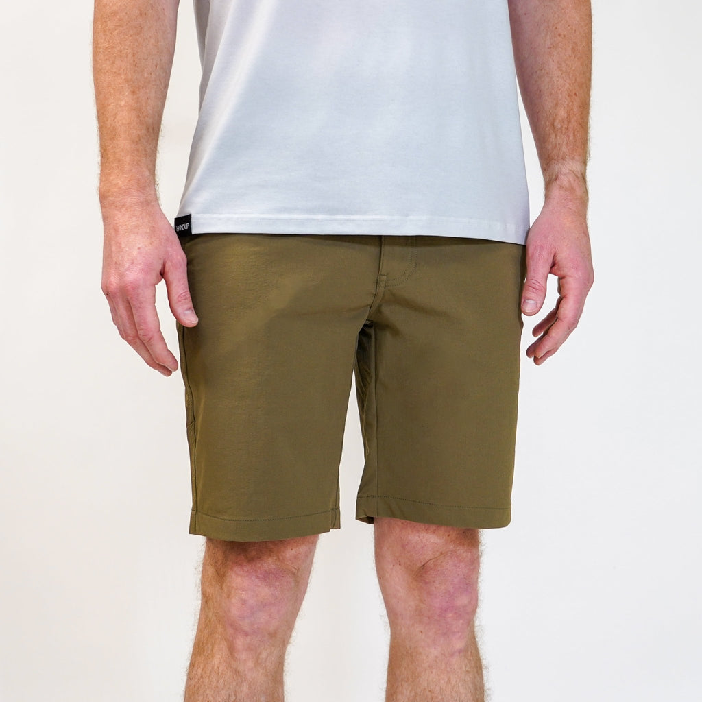 A.T. Plus Short - Forest Khaki - UrbanCycling.com