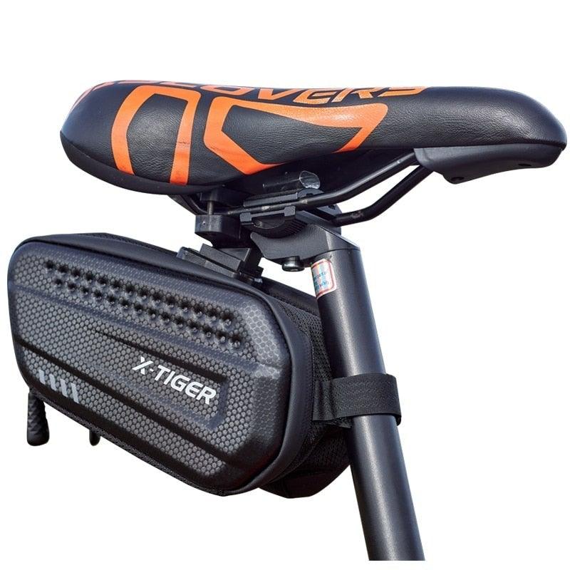 Bicycle Bag Rainproof Road Bike Bag 1.2L Large Capactity Cycling Seat Post Rear Bag For Bicycle Accessories Bike Bag Bicycle Under Seat Pouch Cycling Wedge Pack For Mountain Road Cycling Accessories Storage - UrbanCycling.com