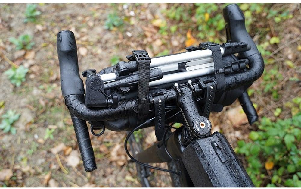 Bicycle Bag Waterproof Big Capacity Handlebar Bag 2 Piece Front Tube Cycling Bag Bike Accessories Bike Bag Waterproof Bike Handlebar Bag Bicycle For Sport Bicycle Cycling Accessories - UrbanCycling.com