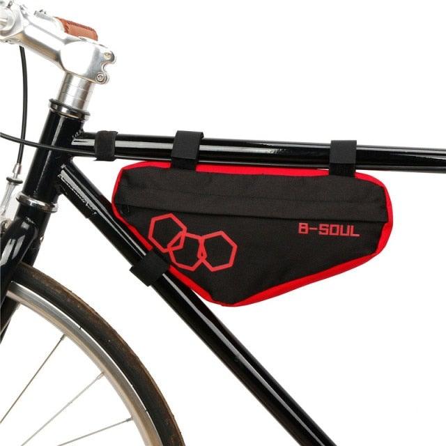 Bicycle Bag Waterproof Bike Triangle Bag Storage Mobile Phone Cycling Bag Bike Tube Pouch Holder Accessories Bike Frame Storage Bag Water Resistant Cycling Handlebar Top Tube Bag Under Seat Pouch Strap - On Adjustable Install Position - UrbanCycling.com