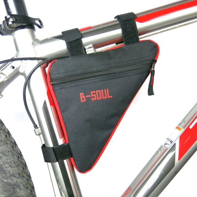 Bicycle Bag Waterproof Bike Triangle Bag Storage Mobile Phone Cycling Bag Bike Tube Pouch Holder Accessories Bike Frame Storage Bag Water Resistant Cycling Handlebar Top Tube Bag Under Seat Pouch Strap - On Adjustable Install Position - UrbanCycling.com