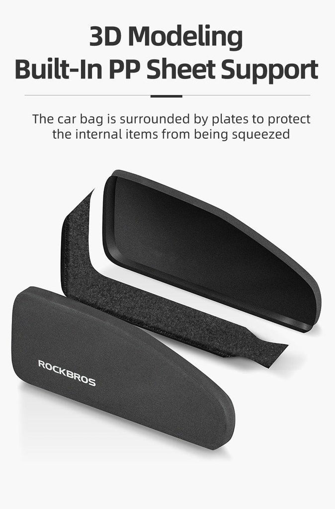 Bicycle Bag Waterproof Cycling Top Front Tube Frame Bag Large Capacity Road Bicycle Black Bike Accessories Top Tube Bike Bag Waterproof Bike Front Frame Bike Bag Bicycle Top Tube Bag Cycling Accessories - UrbanCycling.com