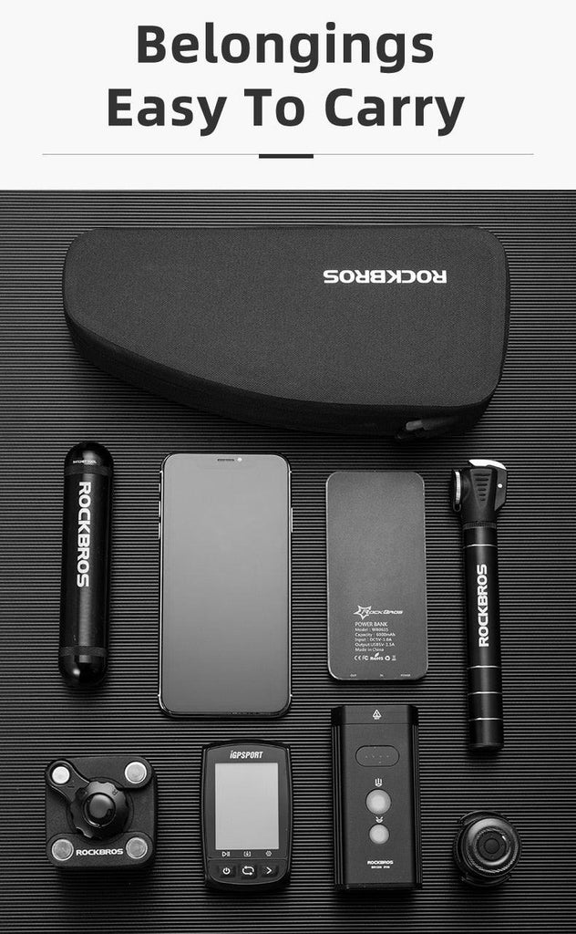 Bicycle Bag Waterproof Cycling Top Front Tube Frame Bag Large Capacity Road Bicycle Black Bike Accessories Top Tube Bike Bag Waterproof Bike Front Frame Bike Bag Bicycle Top Tube Bag Cycling Accessories - UrbanCycling.com