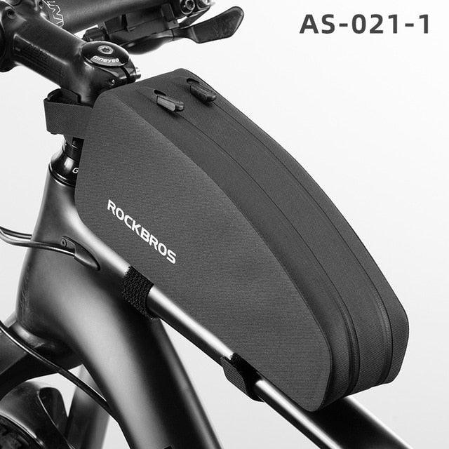 Bicycle Bag Waterproof Cycling Top Front Tube Frame Bag Large Capacity Road Bicycle Black Bike Accessories Top Tube Bike Bag Waterproof Bike Front Frame Bike Bag Bicycle Top Tube Bag Cycling Accessories - UrbanCycling.com