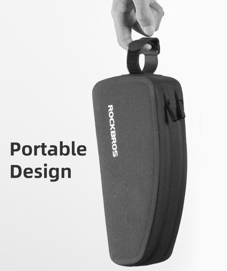 Bicycle Bag Waterproof Cycling Top Front Tube Frame Bag Large Capacity Road Bicycle Black Bike Accessories Top Tube Bike Bag Waterproof Bike Front Frame Bike Bag Bicycle Top Tube Bag Cycling Accessories - UrbanCycling.com