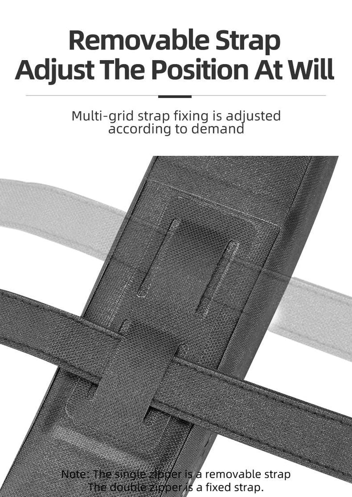 Bicycle Bag Waterproof Cycling Top Front Tube Frame Bag Large Capacity Road Bicycle Black Bike Accessories Top Tube Bike Bag Waterproof Bike Front Frame Bike Bag Bicycle Top Tube Bag Cycling Accessories - UrbanCycling.com