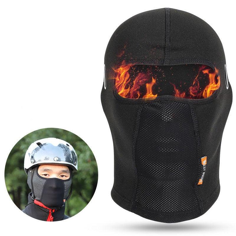 Bicycle Balaclava Mask With Glasses Hole Plus Velvet Warm Windproof Dustproof Headgear Unisex Cycling Equipment Balaclava Moto Riding Motorbike Biker Racing Breather Mask Tactical Airsoft Cap Scarf Mask Ski Hat Spring Summer For Men Women - UrbanCycling.com