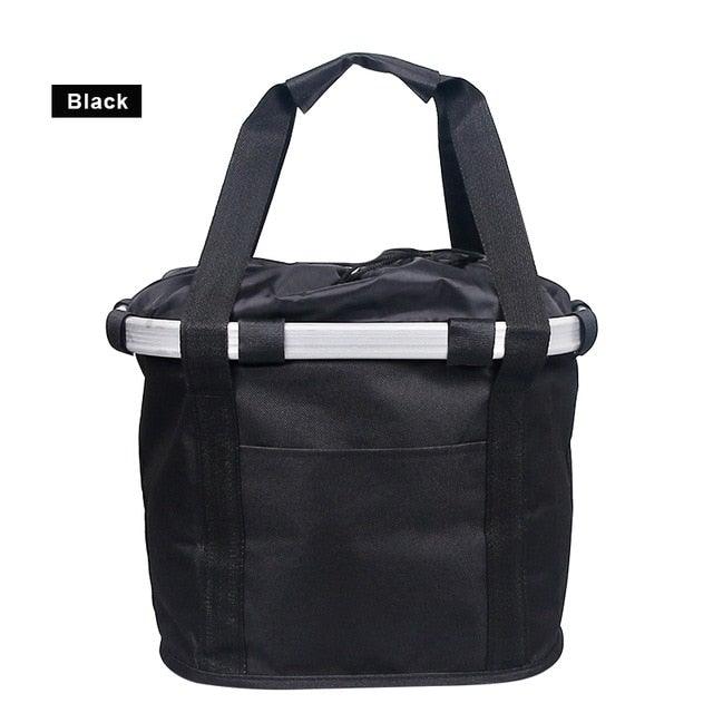 Bicycle Basket Handlebar Cycling Carryings Holder Bike Riding Pouch Cycle Biking Front Baggage Bag Load Bike Basket Detachable Bicycle Basket Folding Small Pet Cat Dog Carrier Front Handlebar Basket For Most Mountain Bikes And Bicycles Easy Install - UrbanCycling.com