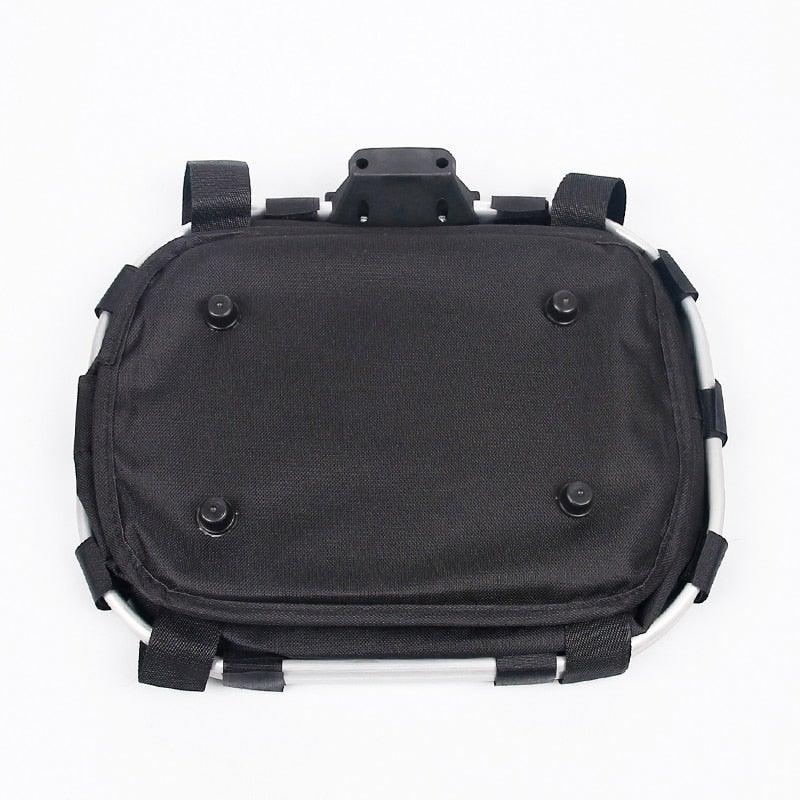 Bicycle Basket Handlebar Cycling Carryings Holder Bike Riding Pouch Cycle Biking Front Baggage Bag Load Bike Basket Detachable Bicycle Basket Folding Small Pet Cat Dog Carrier Front Handlebar Basket For Most Mountain Bikes And Bicycles Easy Install - UrbanCycling.com