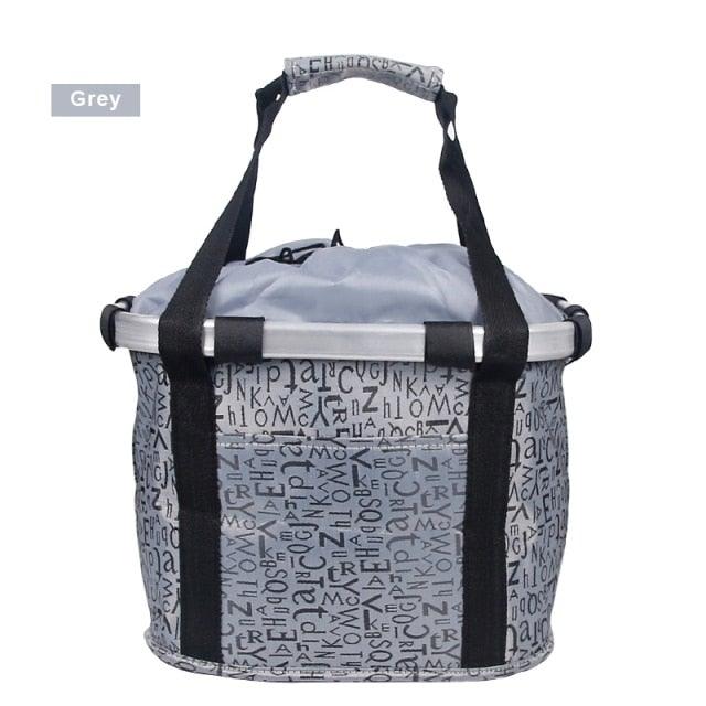 Bicycle Basket Handlebar Cycling Carryings Holder Bike Riding Pouch Cycle Biking Front Baggage Bag Load Bike Basket Detachable Bicycle Basket Folding Small Pet Cat Dog Carrier Front Handlebar Basket For Most Mountain Bikes And Bicycles Easy Install - UrbanCycling.com