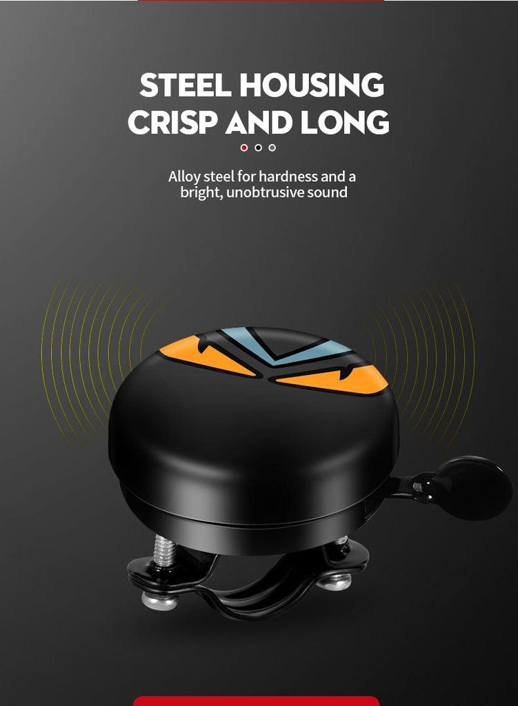Bicycle Bell Horn For Safety Riding Lovely Aluminum Alloy Handlebar Metal Ring Cycling Accessories Classic Bike Bell Classic Aluminum Bicycle Bell With Loud Crisp Ring For Kids And Adult Bikes - UrbanCycling.com