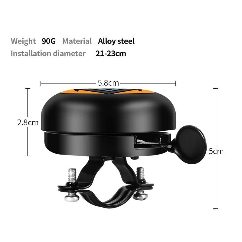 Bicycle Bell Horn For Safety Riding Lovely Aluminum Alloy Handlebar Metal Ring Cycling Accessories Classic Bike Bell Classic Aluminum Bicycle Bell With Loud Crisp Ring For Kids And Adult Bikes - UrbanCycling.com