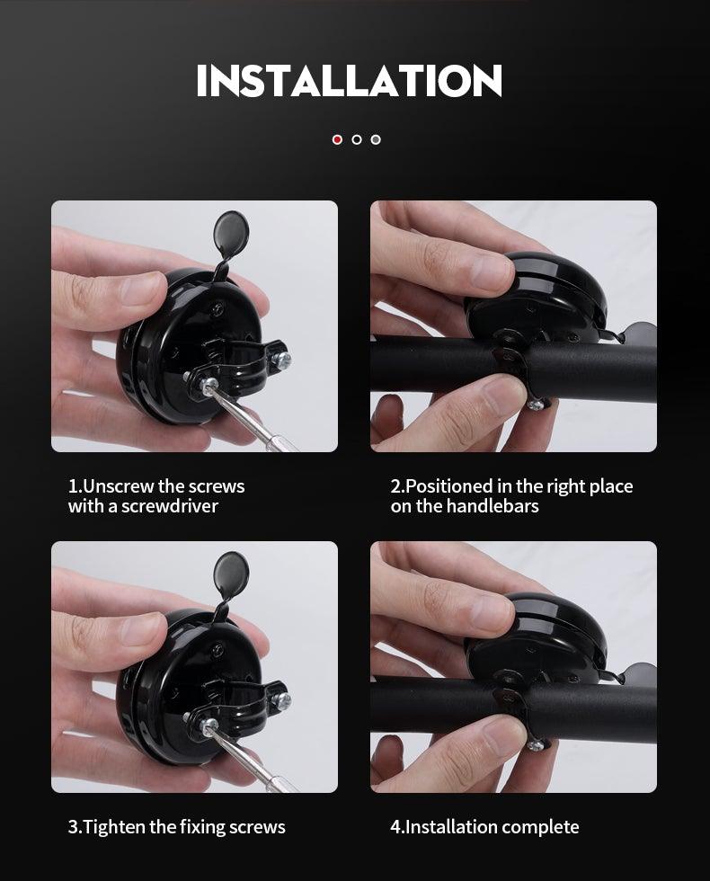 Bicycle Bell Horn For Safety Riding Lovely Aluminum Alloy Handlebar Metal Ring Cycling Accessories Classic Bike Bell Classic Aluminum Bicycle Bell With Loud Crisp Ring For Kids And Adult Bikes - UrbanCycling.com