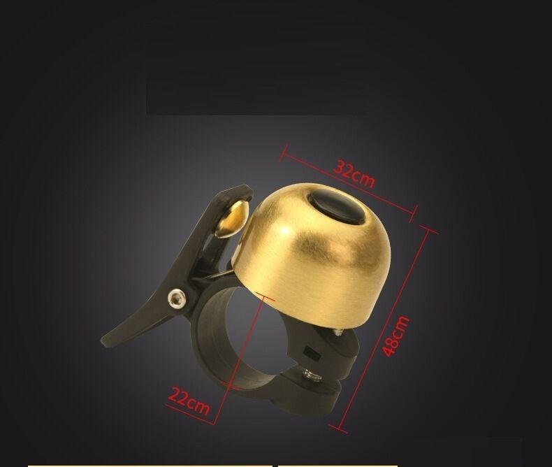Bicycle Bell Ordinary Classical Handlebar Bell Ring Cycling Bike Bike Bell Sound Road Bike Horn Bicycle Accessories All Metal Body Loud Decent Tone Bicycle Ring Bell For Adults And Kids - UrbanCycling.com