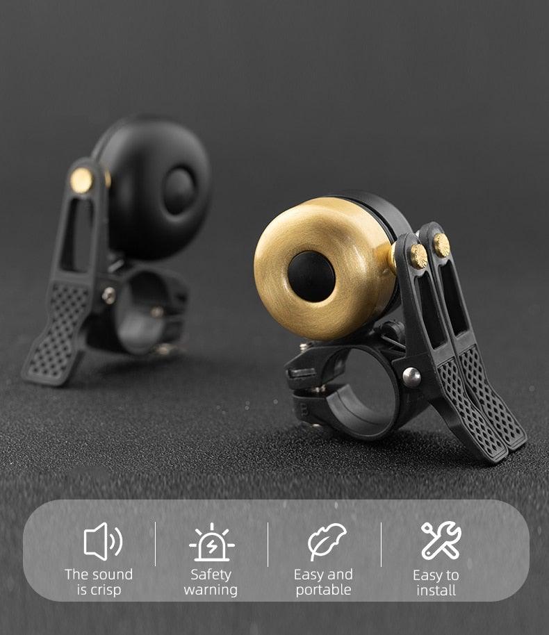 Bicycle Bell Ordinary Classical Handlebar Bell Ring Cycling Bike Bike Bell Sound Road Bike Horn Bicycle Accessories All Metal Body Loud Decent Tone Bicycle Ring Bell For Adults And Kids - UrbanCycling.com