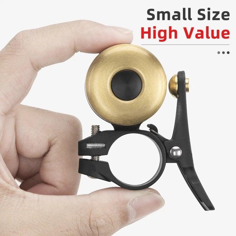 Bicycle Bell Ordinary Classical Handlebar Bell Ring Cycling Bike Bike Bell Sound Road Bike Horn Bicycle Accessories All Metal Body Loud Decent Tone Bicycle Ring Bell For Adults And Kids - UrbanCycling.com