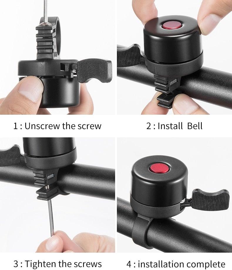 Bicycle Bell Ordinary Classical Handlebar Bell Ring Cycling Bike Bike Bell Sound Road Bike Horn Bicycle Accessories All Metal Body Loud Decent Tone Bicycle Ring Bell For Adults And Kids - UrbanCycling.com