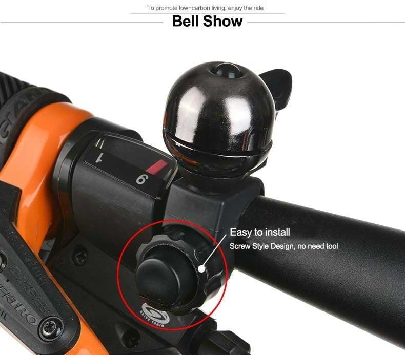 Bicycle Bell Ordinary Classical Handlebar Bell Ring Cycling Bike Bike Bell Sound Road Bike Horn Bicycle Accessories All Metal Body Loud Decent Tone Bicycle Ring Bell For Adults And Kids - UrbanCycling.com