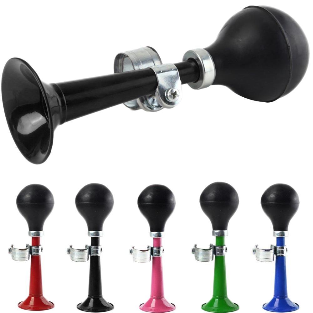 Bicycle Bike Cycling Metal Air Horn Bugle Trumpet Squeeze Rubber Bulb Bugle Horns For Bikes Metal Bike Horns Bicycle Bells With Rubber Squeeze Bulb Bike Accessory For Kids Bike Retro Air Bike Horn - UrbanCycling.com