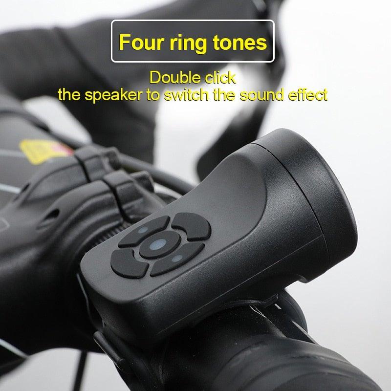Bicycle Charging Horn Super Loud Bells Mountain Bike Electric Bells USB Charge Bells Bicycle Riding Equipment Accessories Electric Bike Horn USB Rechargeable Bicycle Bell Invisible Cycling Alarm Loud Horn Alert Ring For Mountain - UrbanCycling.com