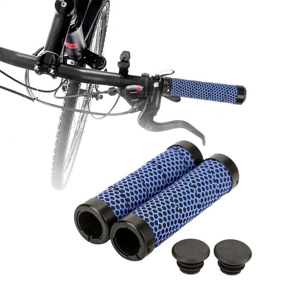 Bicycle Eco Grips Anti - Skid Bar End Comfy Hand Feel Road Cycling Handlebar Cover Grips Double Lock On Bicycle Handlebar Soft Non - Slip Locking Bike Grips Comfortable And Shock Absorption For Mountain Beach Cruiser Scooter Folding Bike - UrbanCycling.com