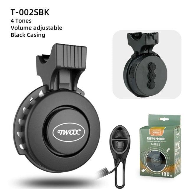Bicycle Electronic Bell Scooter Siren Trumpet Alarm USB Charge Cycling Audio Warning Alert Safety Riding Mini Bicycle Horn Loud USB Rechargeable Handlebar Cycling Alarm Alert Ring For Mountain Bike - UrbanCycling.com