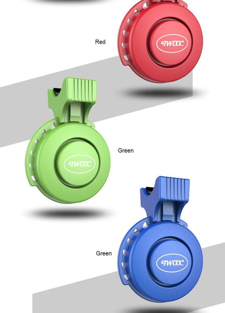 Bicycle Electronic Bell Scooter Siren Trumpet Alarm USB Charge Cycling Audio Warning Alert Safety Riding Mini Bicycle Horn Loud USB Rechargeable Handlebar Cycling Alarm Alert Ring For Mountain Bike - UrbanCycling.com