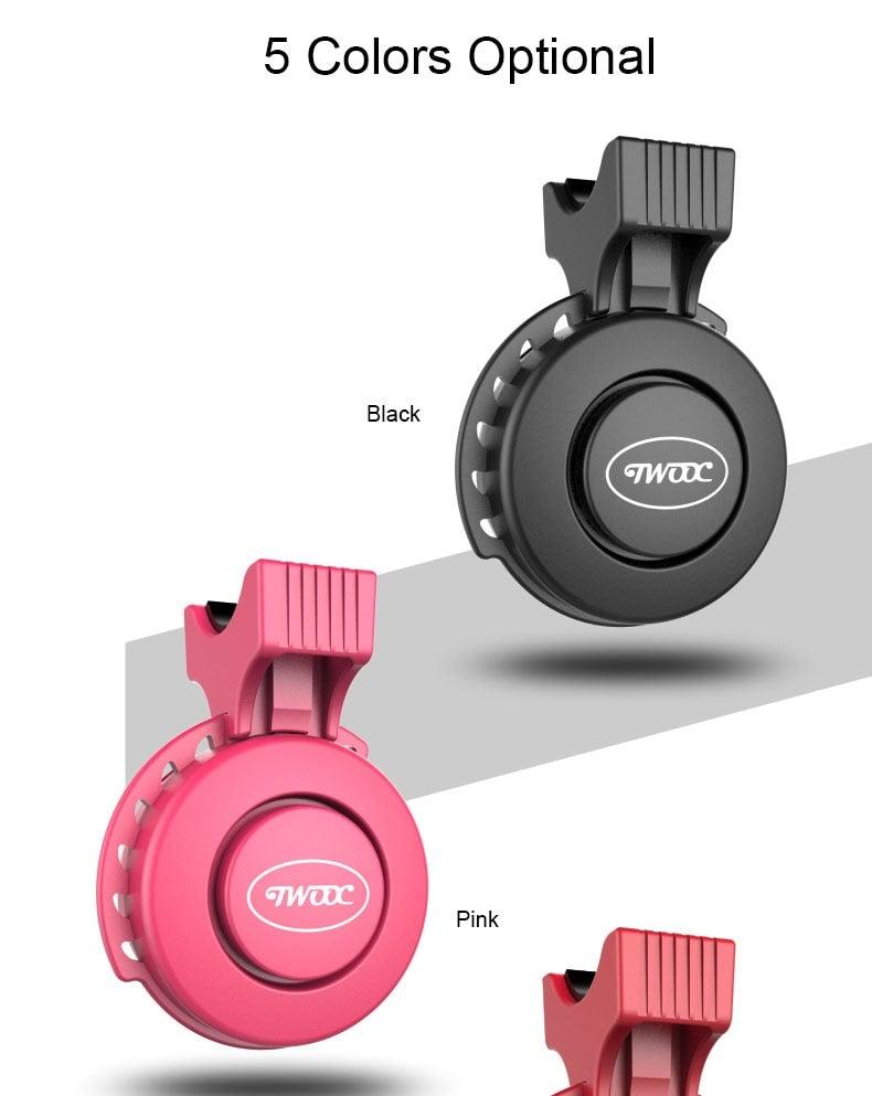 Bicycle Electronic Bell Scooter Siren Trumpet Alarm USB Charge Cycling Audio Warning Alert Safety Riding Mini Bicycle Horn Loud USB Rechargeable Handlebar Cycling Alarm Alert Ring For Mountain Bike - UrbanCycling.com