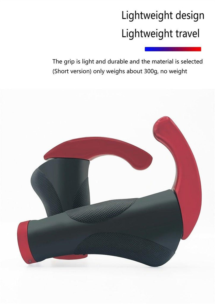 Bicycle Grip Handlebar End Cap Aluminium Alloy Lock Mountain Handle Bar Grip Bike Anti - Skid Rubber Bicycle Skid - Proof Grips New Generation Bike Handlebar Grip Soft Gel Inserts Shock Resistance Ergonomics Comfort Design - UrbanCycling.com