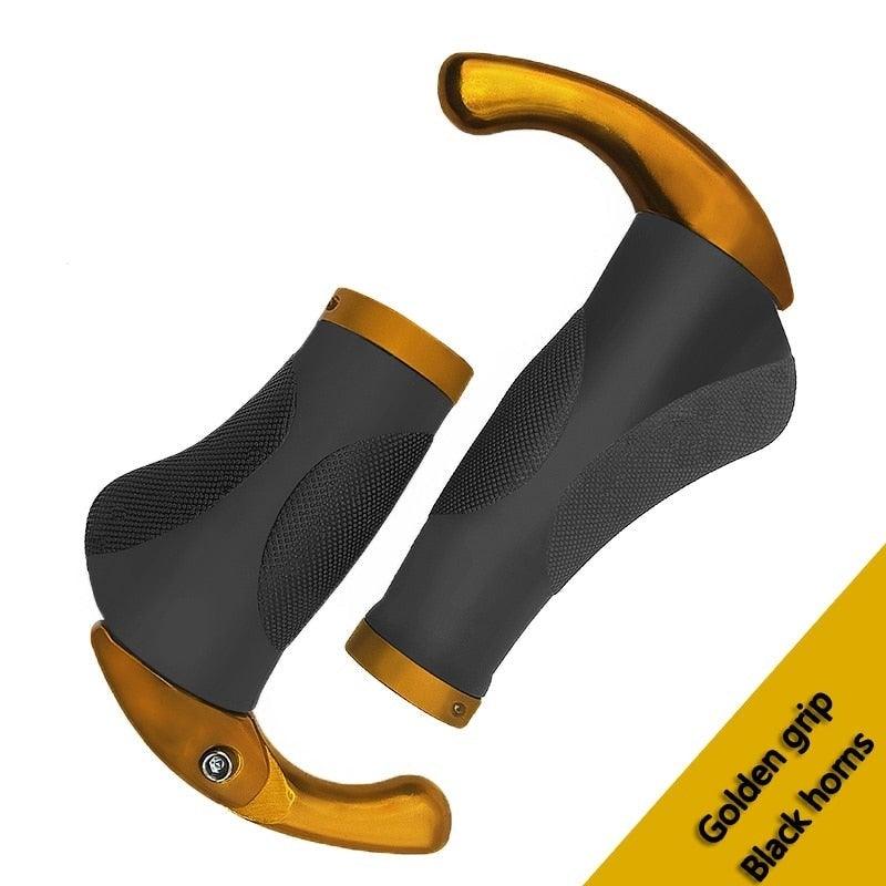 Bicycle Grip Handlebar End Cap Aluminium Alloy Lock Mountain Handle Bar Grip Bike Anti - Skid Rubber Bicycle Skid - Proof Grips New Generation Bike Handlebar Grip Soft Gel Inserts Shock Resistance Ergonomics Comfort Design - UrbanCycling.com
